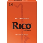 Rico Bass Clarinet Reeds - (10 Count)