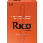 Reeds Contrabass Clarinet Rico (10 Count)