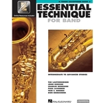 Ess Tech for Band Bk 3 Tenor Saxophone