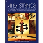 All for Strings Bk 2 String Bass
