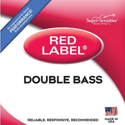String Set Double Bass Red Label Super Sensitive