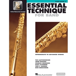 Ess Tech for Band Bk 3 Flute