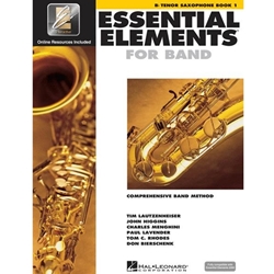 E E for Band Bk 1 Tenor Saxophone tenor