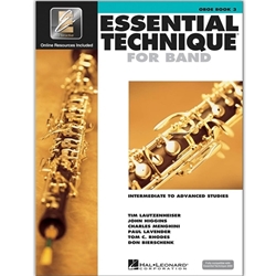 Ess Tech for Band Bk 3 Oboe