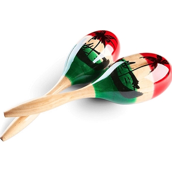 Tricolor Wooden Maracas